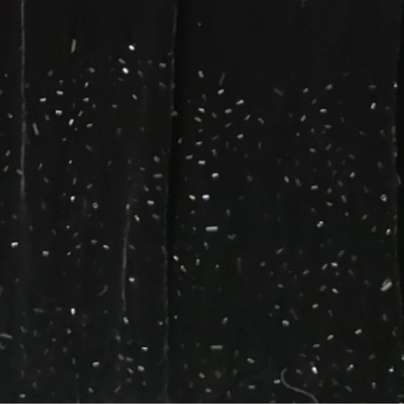 WINDS MOOR Gorgeous Beaded Black Terciopelo Two Pieces Pants and Jacket Size 16 - Picture 3 of 16